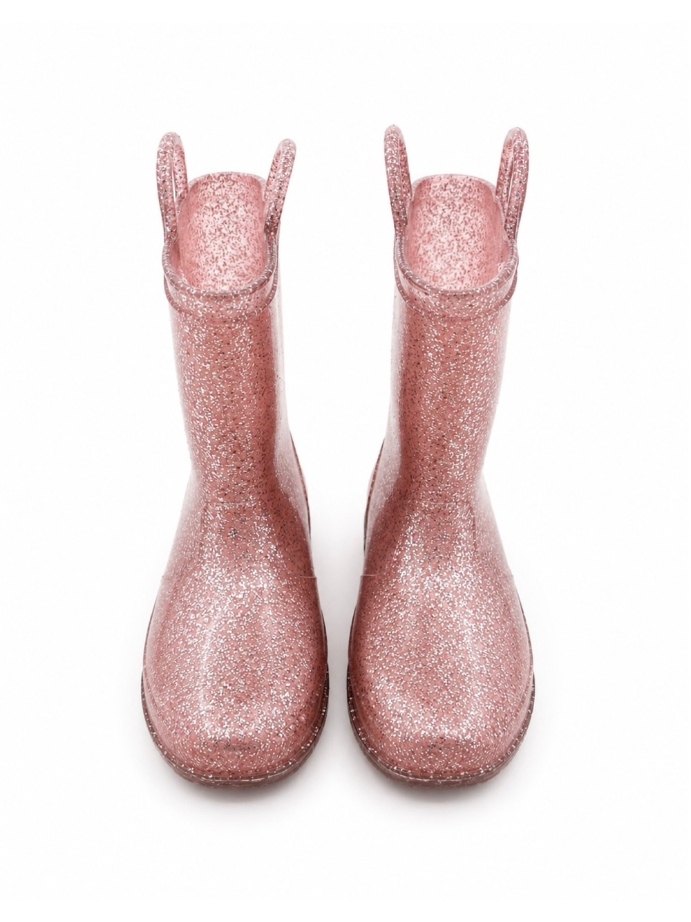 Josmo Pink Glitter Kids Rain Boots